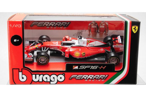 Bburago 1/43scale Ferrari F1 2016 Sebastian Vettel  [No.18-36803-5]