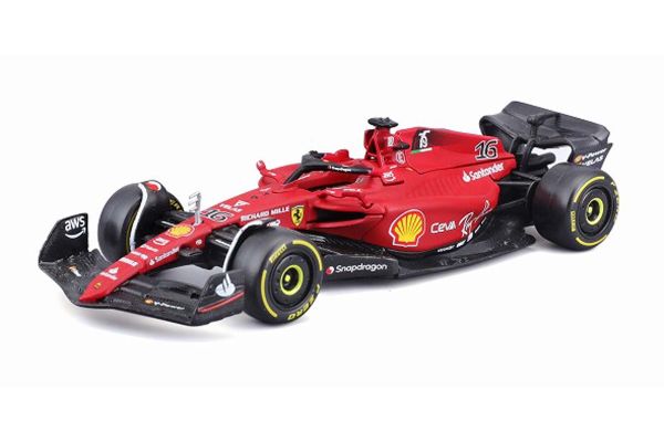Bburago 1/43scale Scuderia Ferrari F1-75 (2022) No,16 C.Leclerc (without driver)  [No.18-36832L1]