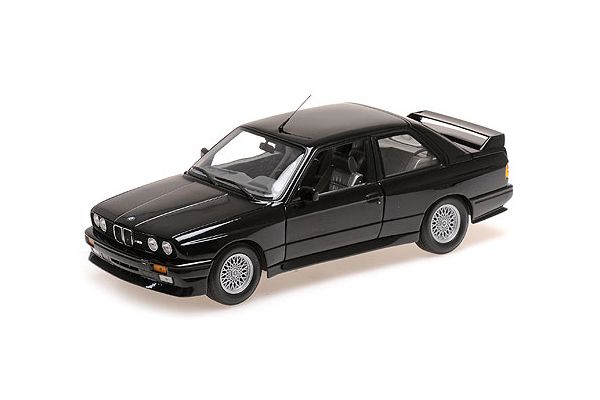 MINICHAMPS 1/18scale BMW M3 (E30) 1987 Black Metallic  [No.180020306]