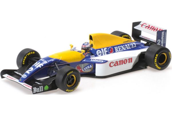 京商 ミニカー | MINICHAMPS 1/18 ウィリアムズ ルノー FW15C アラン・プロスト 1993 ワールドチャンピオン  [No.180930002]