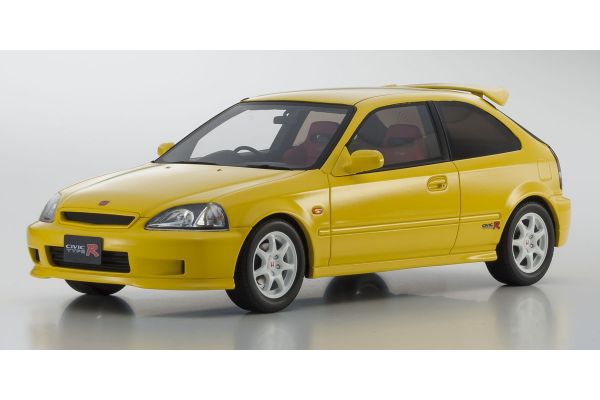 OttO mobile 1/18scale Honda Civic Type R (EK 9) (Yellow)  [No.OTM724]