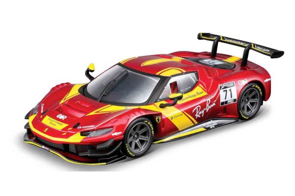 Bburago 1/43scale Ferrari 296 GT3 2023 No.71  [No.18-36313]