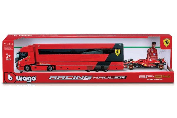 Bburago 1/43 イベコ S-Way 570 キャブ &トレーラー/SF-24 No,16 C.ルクレール  [No.18-36867]