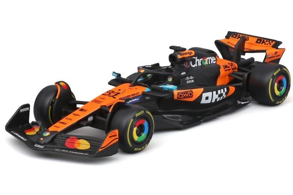 Bburago 1/43 マクラーレン F1チーム MCL39 2025 オーストラリアGP No,81 O.ピアストリ ウィンドウボックス  [No.BUR38248P]