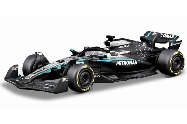 Bburago 1/64scale Mercedes-AMG Petronas F1 Team FW16 2025 No.63 G. Russell  [No.BUR58002R]