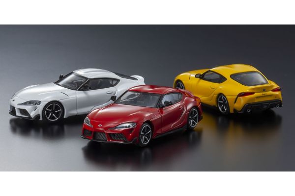 Details about   Kyosho 1:64 Toyota GR Supra - Diecast Model Loose Yellow 