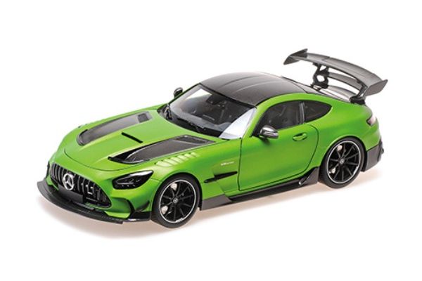 MINICHAMPS 1/18scale Mercedes-AMG GT Black Series 2021 Matte Green Metallic  [No.110032022]