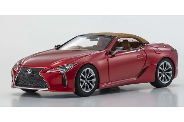 KYOSHO ORIGINAL 1/43scale Lexus LC500 Convertible (Radiant Red 