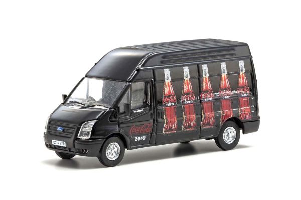 OXFORD 1/76scale Ford Transit MK 5 LWB ハイルーフ コカコーラ ゼロ  [No.OX76FT015CC]