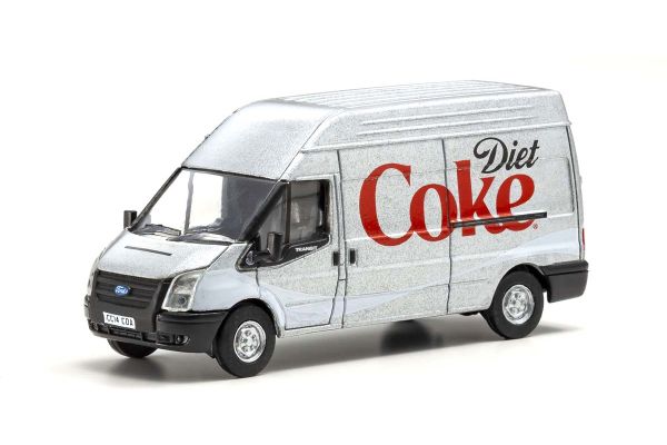 OXFORD 1/76scale フォード トランジットバン LWB ハイルーフ Diet Coke Silver [No.OX76FT019CC]
