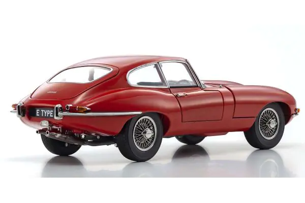 京商 ジャガー E-TYPE Coupe 1/18 ミニカー 赤 Eタイプ-