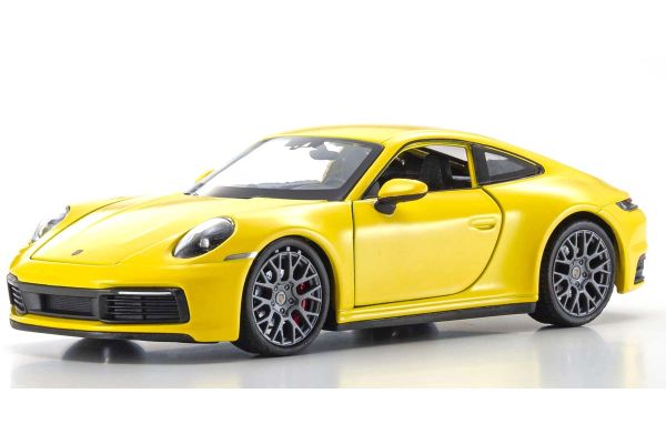 WELLY 1/24scale Porsche 911 Carrera 4S (Yellow)  [No.WE24099Y1]