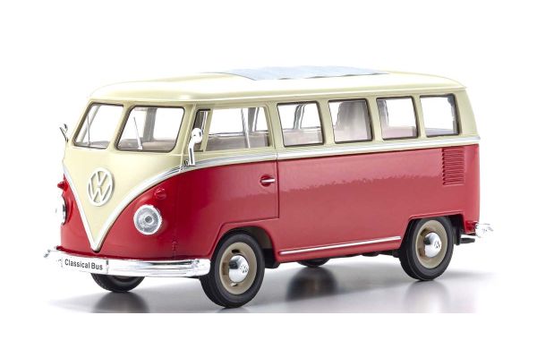 WELLY 1/24 VW T1 バス 1963(レッド)  [No.WE22095R1]