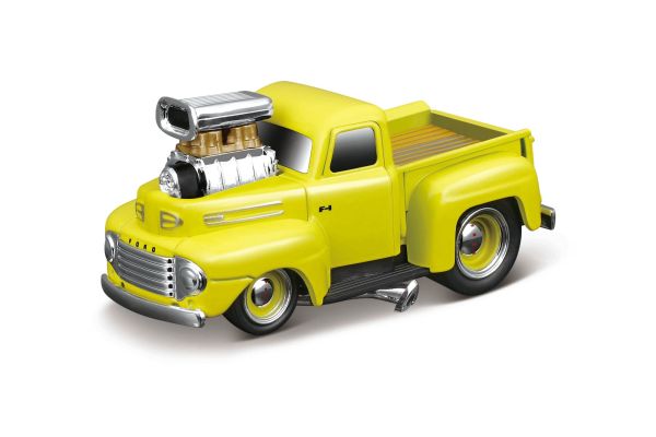 MAISTO 1/64 MM 1949 フォード F1 ピックアップ イエロー  [No.MS15605]