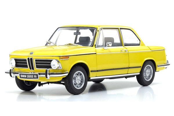 KYOSHO ORIGINAL 1/18scale BMW 2002 Tii (Yellow)  [No.KS08543GF]