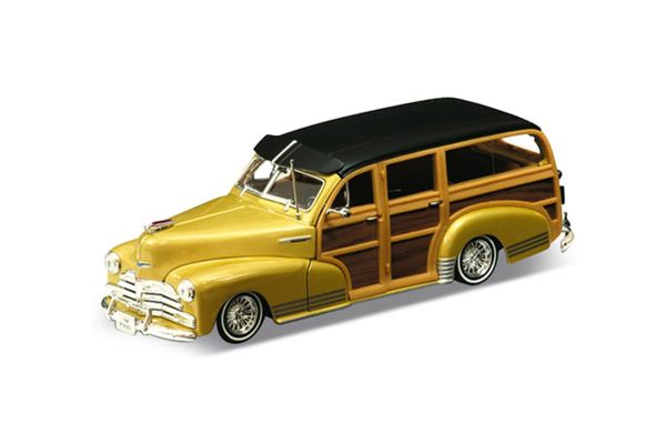 WELLY 1/24scale Chevrolet Fleet Master 1948 Gold [No.WE22083LGL]