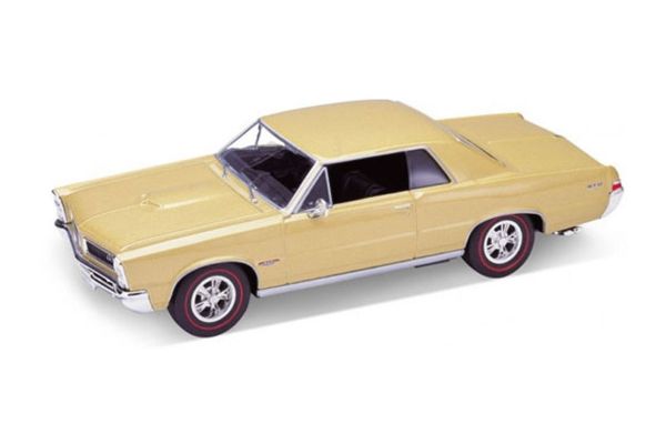 WELLY 1/24scale PONTIAC GTO 1965 (Light Gold)  [No.WE22092LG]