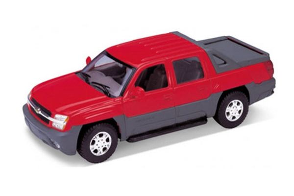 WELLY 1/24scale Chevrolet Avalanche 2002 Red  [No.WE22094R]