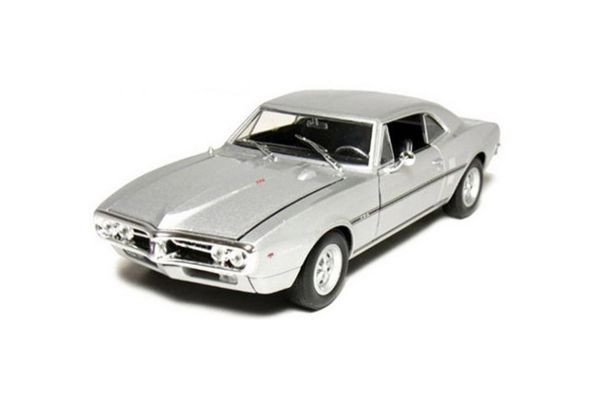 WELLY 1/24scale Pontiac Firebird 1967 Silver [No.WE22502S]