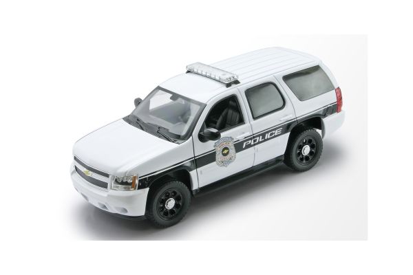 WELLY 1/24scale Chevrolet Tahoe 2008 Police Car  White   [No.WE22509PC]