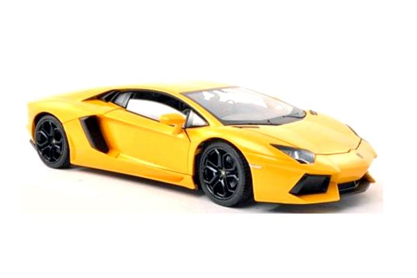 WELLY 1/24scale Lamborghini Aventador LP700-4 Yellow  [No.WE24033Y]