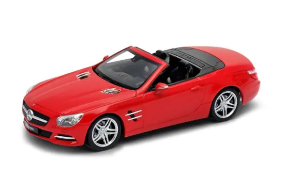 WELLY 1/24scale 2012 Mercedes-Benz SL500 convertible Red [No