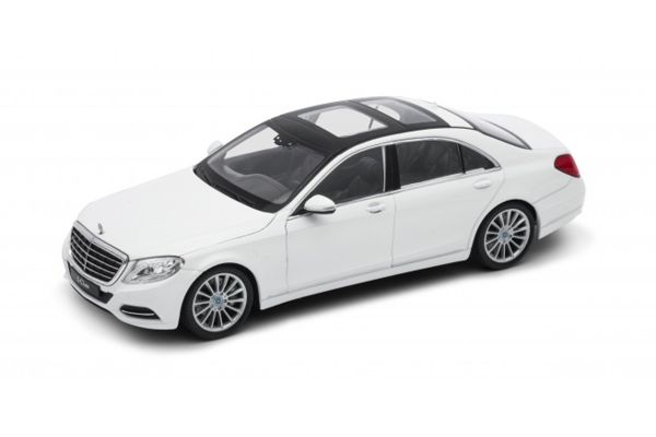 WELLY 1/24scale Mercedes-Benz S-CLASS White [No.WE24051W]