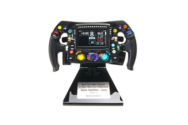 MINICHAMPS 1/2 ステアリング ホイール メルセデス AMG ペトロナス F1 チーム W11 EQ パフォーマンス ルイス･ハミルトン 2020 ワールドチャンピオン  [No.247200044]
