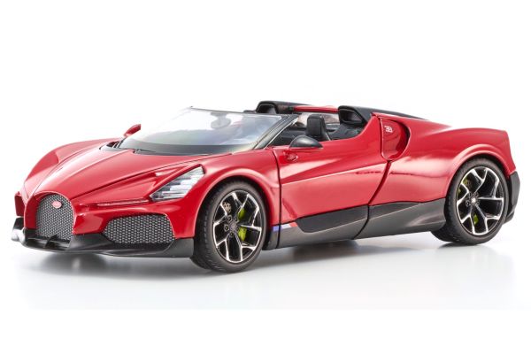 WELLY 1/24 ブガッティ W16 ミストラル レッド  [No.WE24127R]