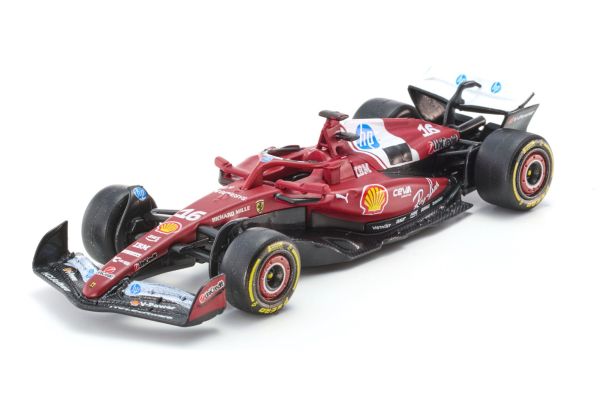 Bburago 1/64 フェラーリ SF-25 2025 No,16 C.ルクレール  [No.18-56801L]