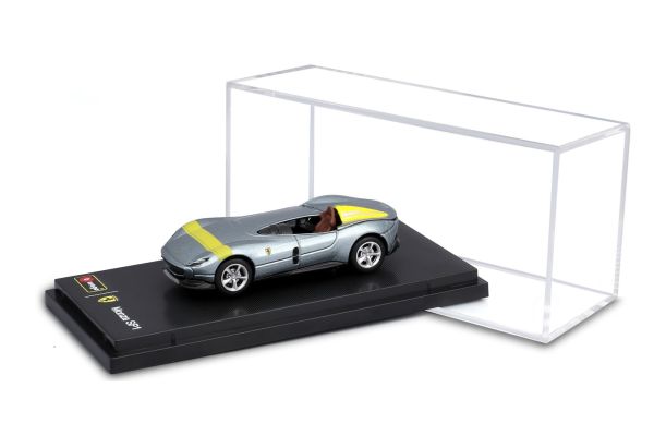 Bburago 1/64 フェラーリモンツァ SP1 シルバー  [No.28-56019S]