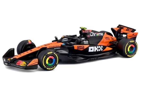 Bburago 1/64 マクラーレン F1チーム MCL39 2025 オーストラリアGP No,4 L.ノリス クリアケース/ドライバー無  [No.BUR58007N]