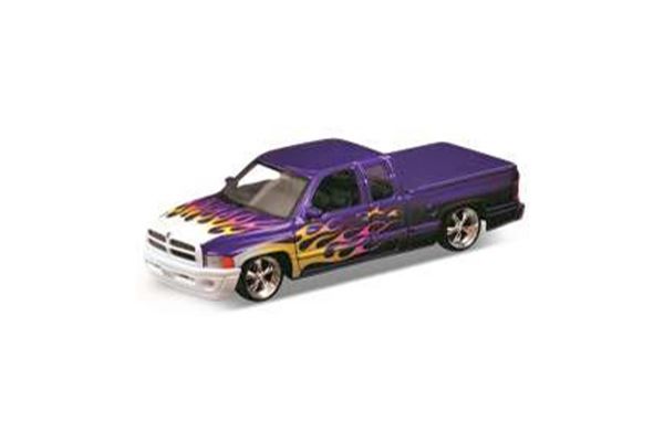 WELLY 1/24scale Dodge Ram Quad Cab 1500 Sports LOW RIDER  Purple   [No.WE29392LPR]