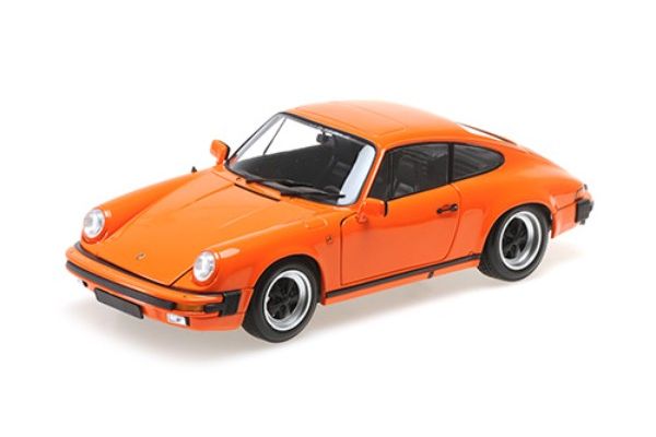 MINICHAMPS 1/18 ポルシェ 911 カレラ クーペ 3.2 1983 オレンジ  [No.100063025]