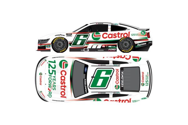 Lionel Racing 1/24 FOIL CASTROL 125 YEARS FORWARD 2024 フォード マスタング ブラッド･ケセロウスキー #6  [No.LR301947]