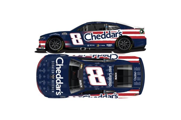Lionel Racing 1/24 CHEDDAR'S SALUTES 2024 シボレー カマロ ZL1 カイル･ブッシュ #8  [No.LR304931]