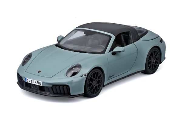 MAISTO 1/18 ポルシェ 911 タルガ 4 GTS(992.2) メタリックグリーン(シェイドグリーン)  [No.MS31470GN]