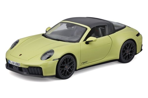 MAISTO 1/18 ポルシェ 911 タルガ 4 GTS(992.2) イエロー  [No.MS31470YL]