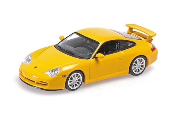 MINICHAMPS 1/43 ポルシェ 911 GT3 - 2003 - イエロー  [No.400062028]