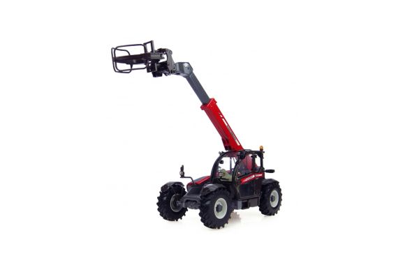UNIVERSAL HOBBIES 1/32scale Massey Ferguson 9407 Telehandler with Bailer  Clamp Red [No.E4070]
