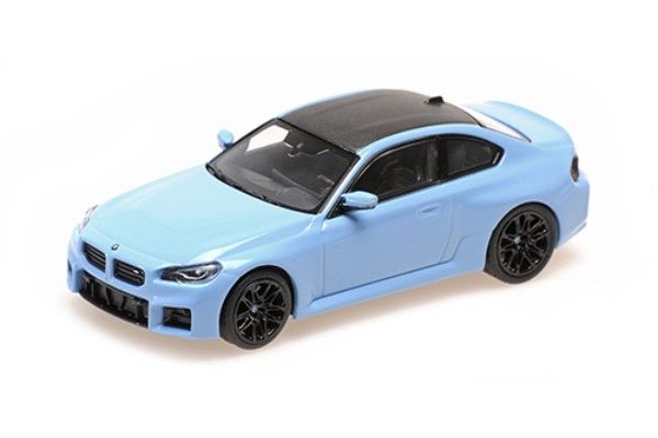 MINICHAMPS 1/43 BMW M2 2023 ブルー  [No.410023121]
