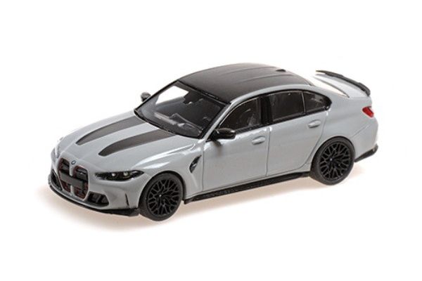 MINICHAMPS 1/43 BMW M3 CS 2023 グレーメタリック  [No.410023201]