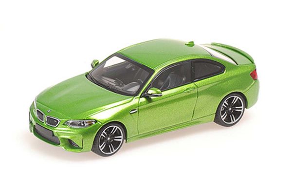 MINICHAMPS 1/43scale BMW M2 2016 Green Metallic  [No.410026107]