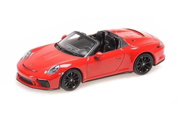 MINICHAMPS 1/43 ポルシェ 911 (991) スピードスター 2019 レッド  [No.410061135]
