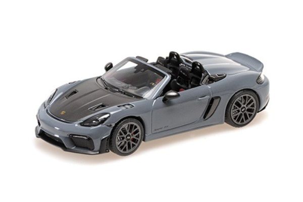 MINICHAMPS 1/43 ポルシェ スパイダー RS 2023 グレー/ヴァイザッハパッケージ  [No.410063130]