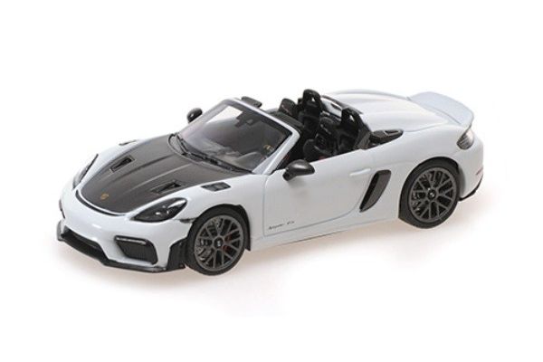 MINICHAMPS 1/43 ポルシェ スパイダー RS 2023 ホワイト/ヴァイザッハパッケージ  [No.410063131]
