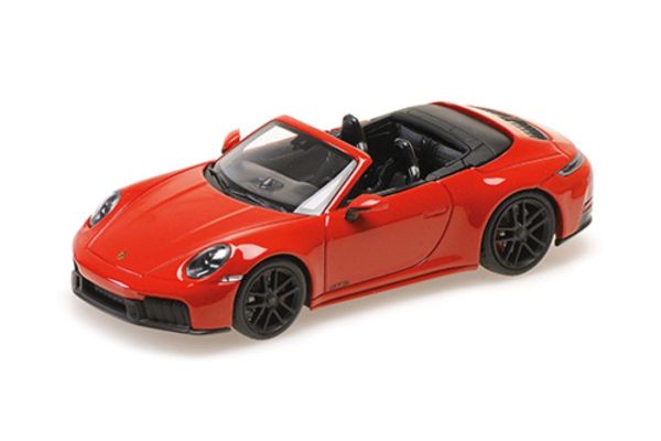 MINICHAMPS 1/43 ポルシェ 911 (992.2) カレラ GTS カブリオレ 2024 レッド  [No.410064130]
