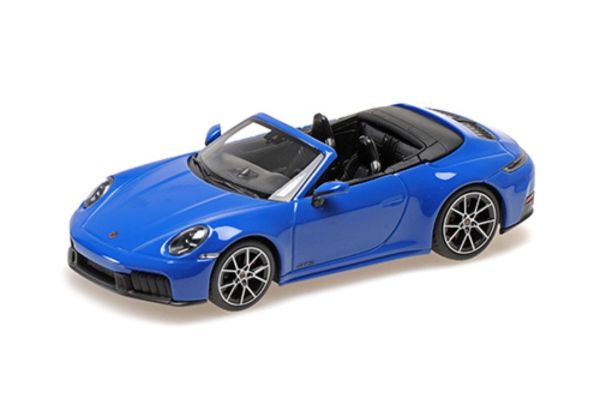 MINICHAMPS 1/43 ポルシェ 911 (992.2) カレラ GTS カブリオレ 2024 ブルー  [No.410064131]