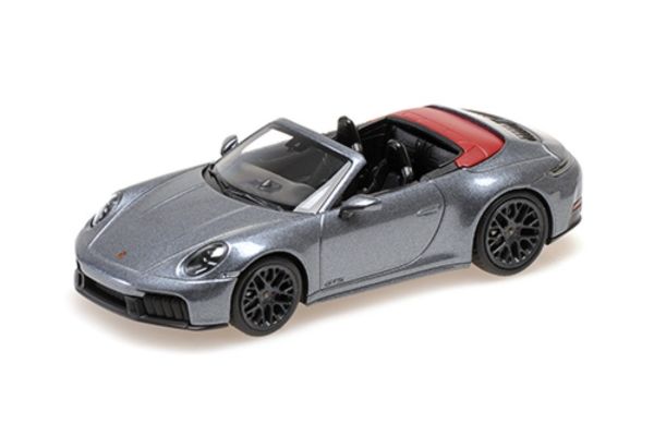 MINICHAMPS 1/43 ポルシェ 911 (992.2) カレラ GTS カブリオレ 2024 グレーメタリック  [No.410064132]