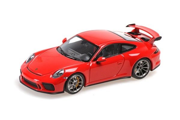 MINICHAMPS 1/43 ポルシェ 911 GT3 - 2017 - レッド  [No.410066030]